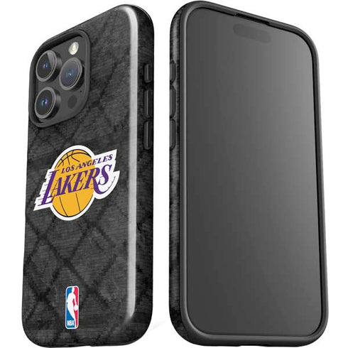 NBA Los Angeles Lakers Dark Rust iPhone 16 Pro Impact Case